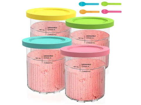 Pots et couvercles supplémentaires pour Ninja CREAMi
