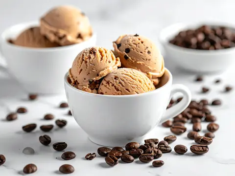 Crème Glacée au Café