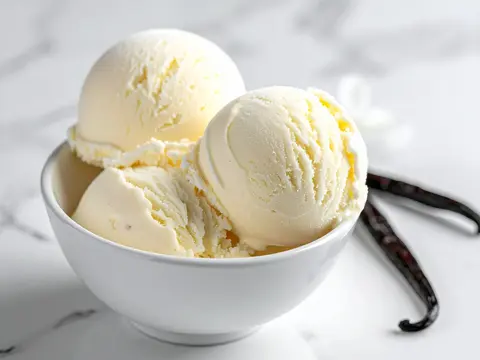 Crème Glacée à la Vanille