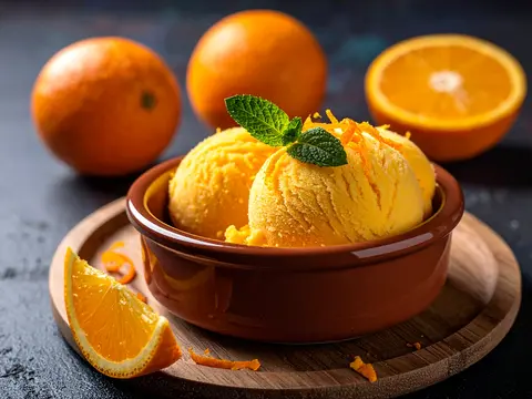 Gelato à l'Orange