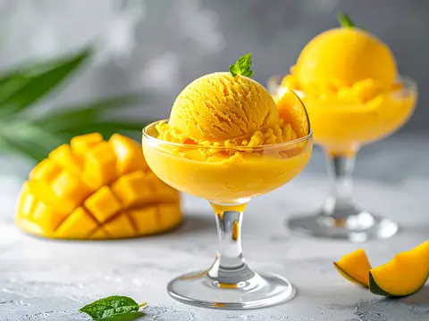 Gelato à la Mangue