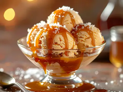 Glace au Caramel