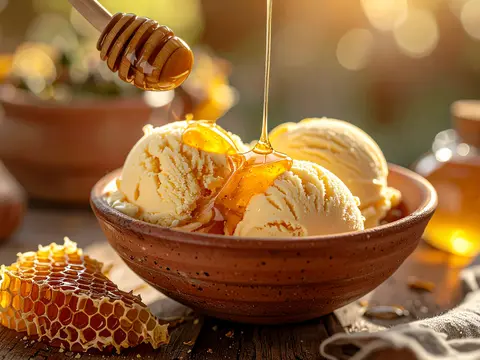 Glace au Miel