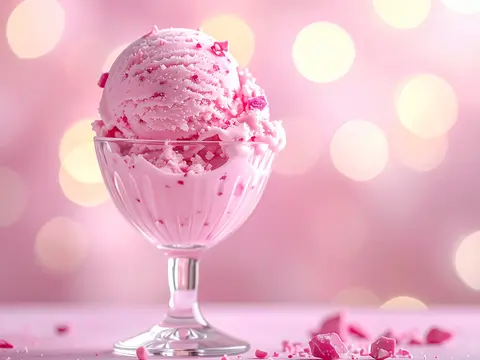 Glace aux Pralines Roses