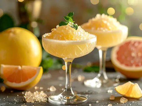Granité Champagne & Pomelos