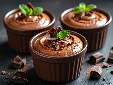 Mousse Glacée au Chocolat