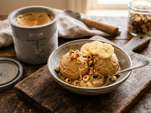 Glace Banane & Beurre Noisette