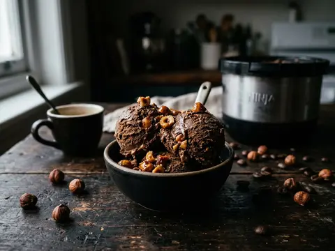 Glace Café & Éclats de Noisettes