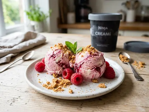 Glace Cheesecake Framboise