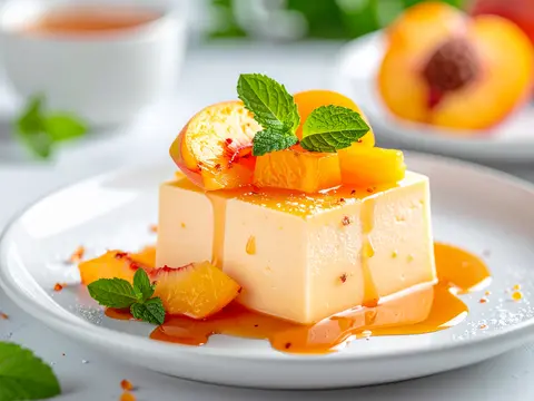 Parfait Glacé à la Pêche