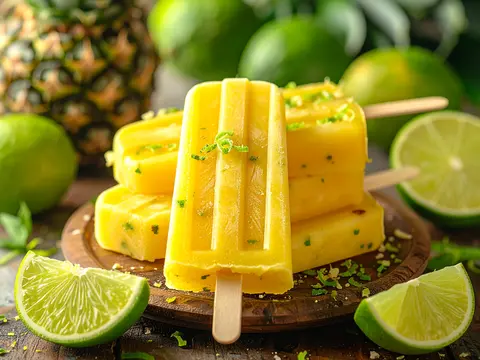 Popsicle Ananas & Lime