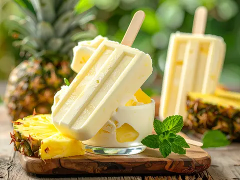 Popsicle Ananas & Yaourt Grec