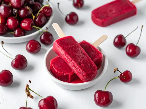 Popsicle aux Cerises