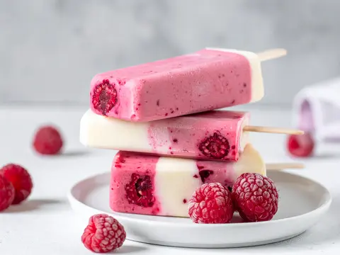 Popsicle Framboise & Vanille