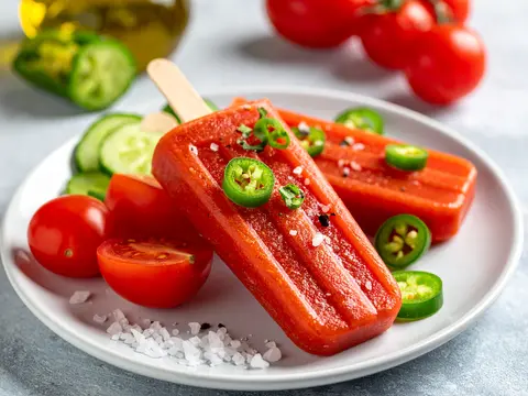 Popsicle Gaspacho